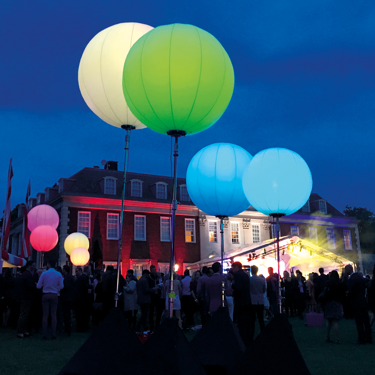 Ballon LED - Festival center